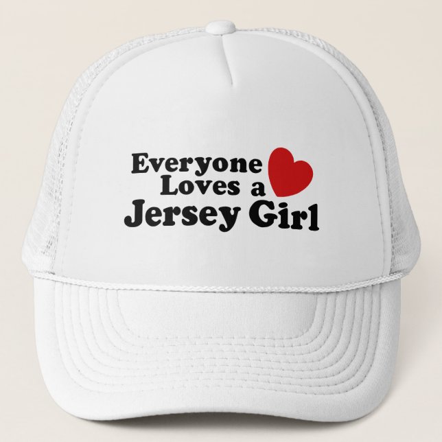 Jersey Girl Trucker Hat (Front)