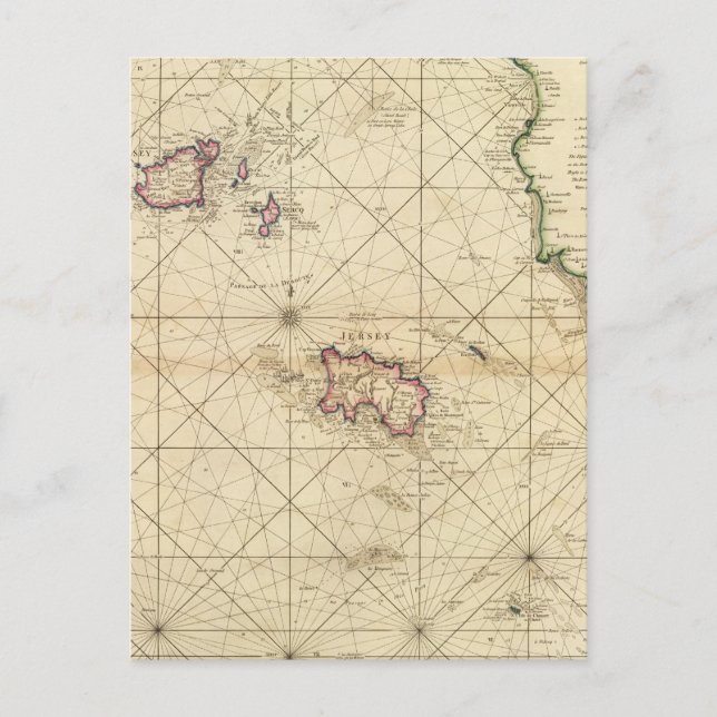 Jersey, Guernsey Postcard (Front)