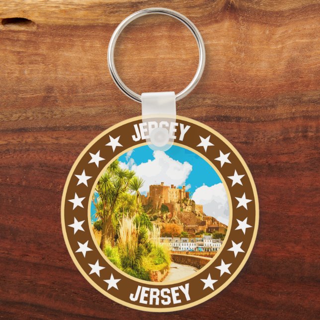 Jersey                                             key ring (Front)