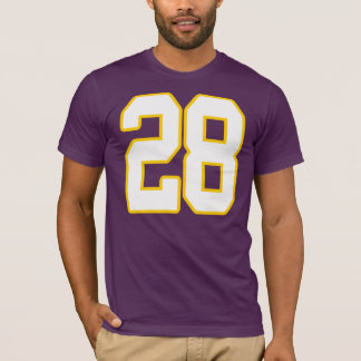 Jersey Number 28 T-Shirt