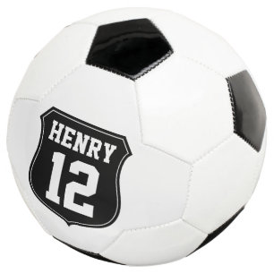 Jersey number soccer ball gift for athletic kids