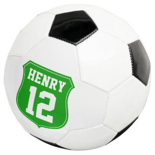 Jersey number soccer ball gift for athletic kids