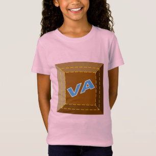 Jersey pink T-shirt girls CHOCOLAT VIRGINIA