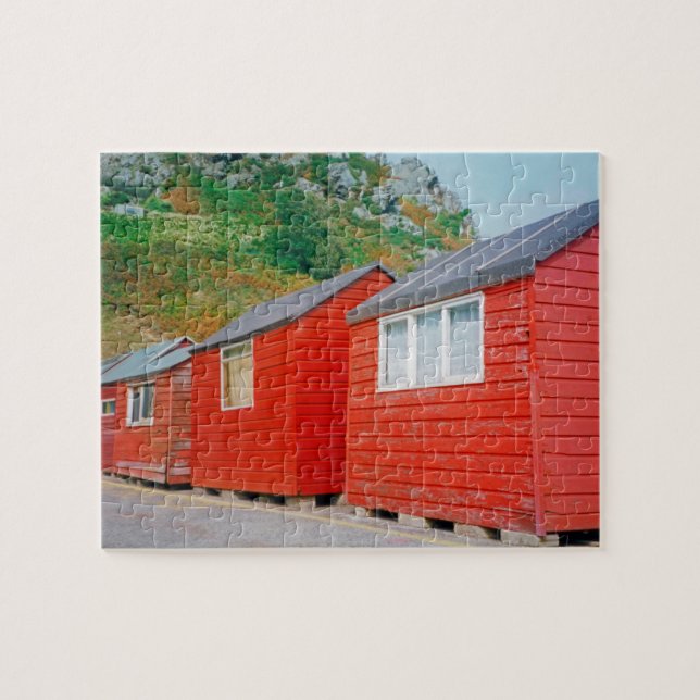 Jersey sheds jigsaw puzzle (Horizontal)
