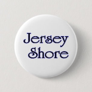 Jersey Shore blue 6 Cm Round Badge