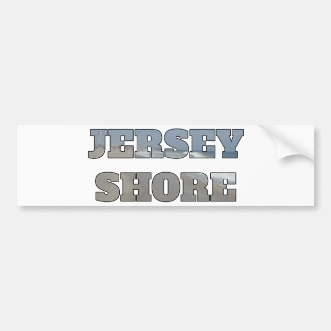 Jersey Shore Bumper Sticker (Front)
