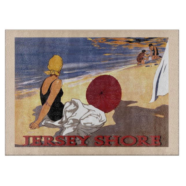 Jersey Shore Cutting Board (Front)