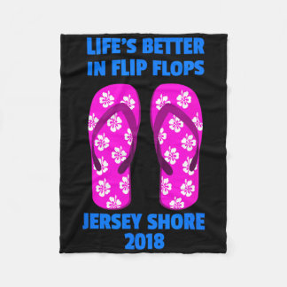 Jersey Shore Family Vacation 2018 Group  Fleece Blanket