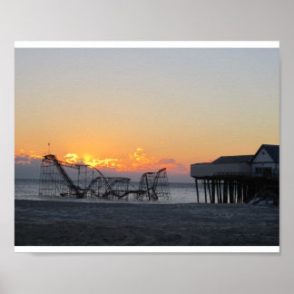 Jersey Shore Rollercoaster Poster