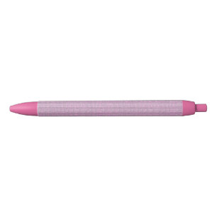 Jersey Stripe Knit Pattern in Powder Pink Black Ink Pen