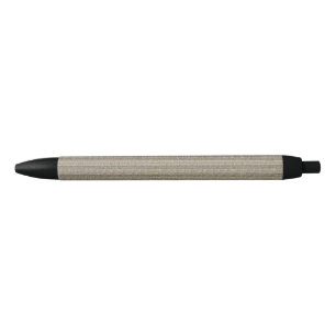 Jersey Stripe Knit Pattern in Soft Beige Black Ink Pen