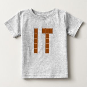 Jersey T-shirt fine gray Babies CHOCOLAT ITALY