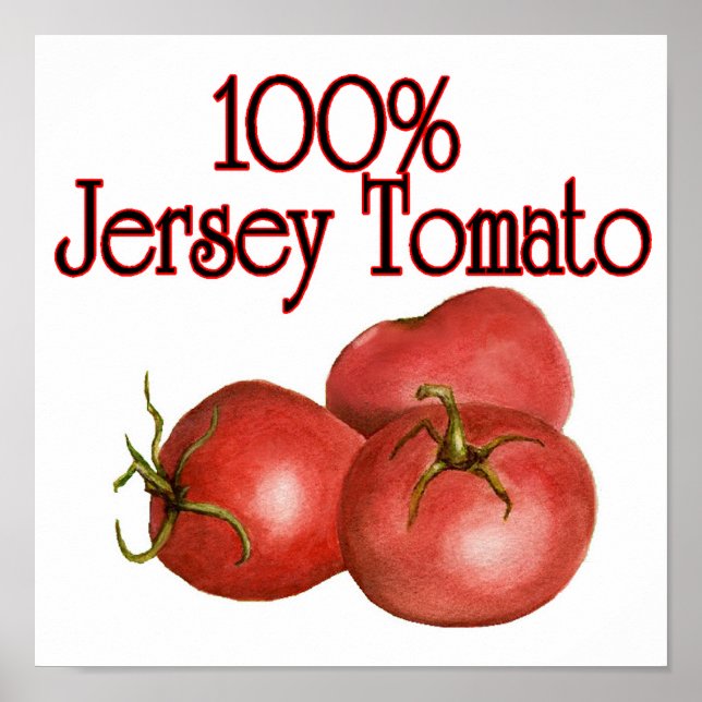 Jersey Tomato Poster (Front)