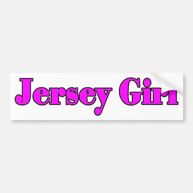 jerseygirl2 bumper sticker (Front)