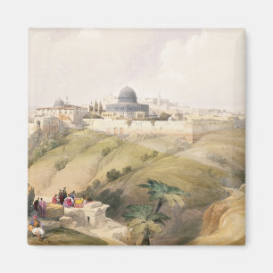 Jerusalem, April 9th 1839, plate 16 from Volume I Magnet