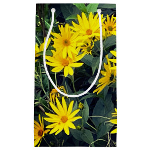 Jerusalem Artichoke Flowers Small Gift Bag