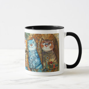 Jerusalem cats mug