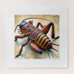 Jerusalem cricket 190924IREF204 - Watercolor Jigsaw Puzzle