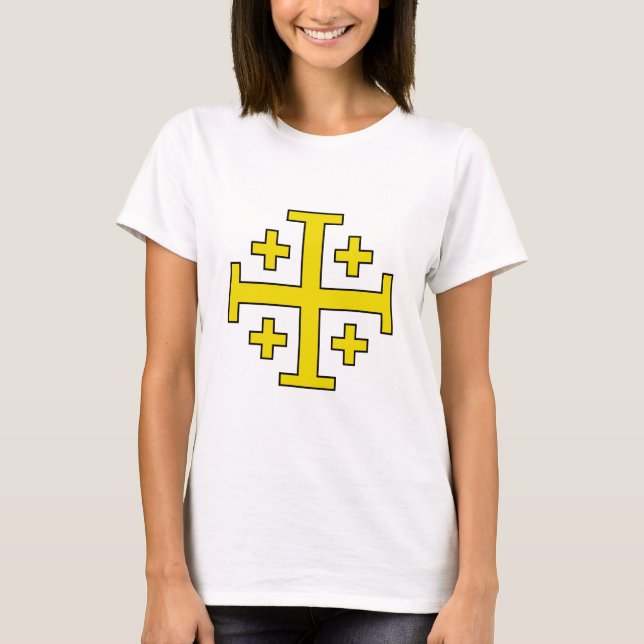 Jerusalem cross T-Shirt (Front)