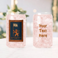 Jerusalem Day Lion With Flag