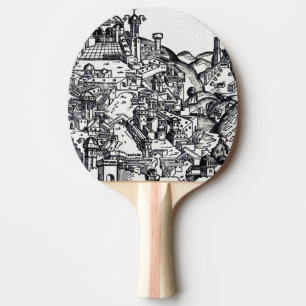 Jerusalem during the reign of Solomon Ping Pong Paddle