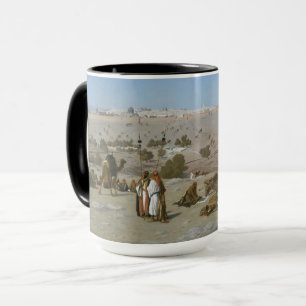 Jerusalem from the Mount of Olives   1880 Mug
