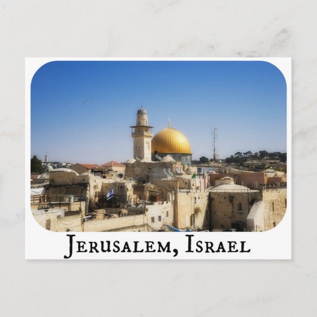 Jerusalem, Israel Postcard (Front)