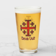 Jerusalem Knight Templar Crusader Cross Deus Vult