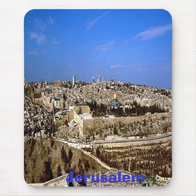 Jerusalem, mousepad (Front)
