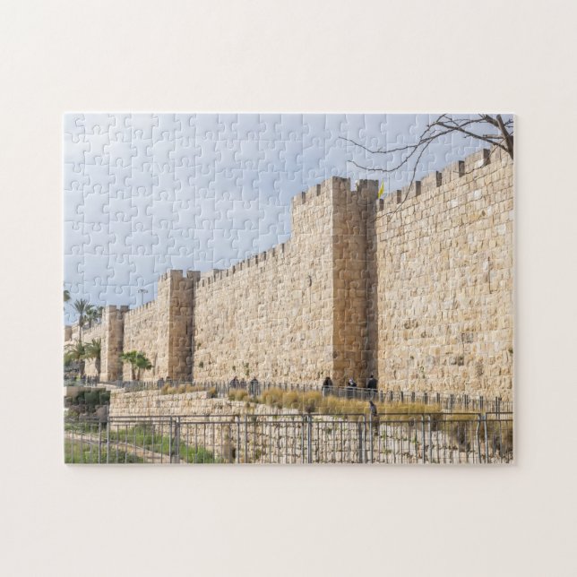 Jerusalem Old City Walls puzzle (Horizontal)