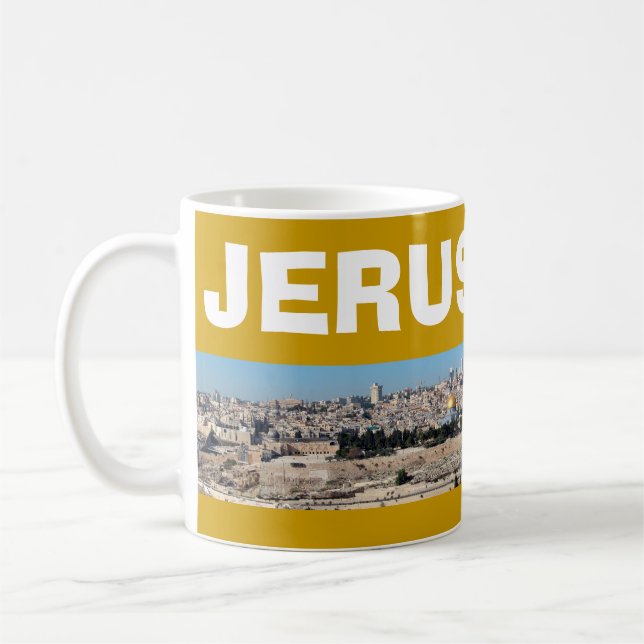 JERUSALEM* Panoramic Mug (Left)