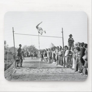 Jerusalem Pole Vault, 1930s Mouse Pad