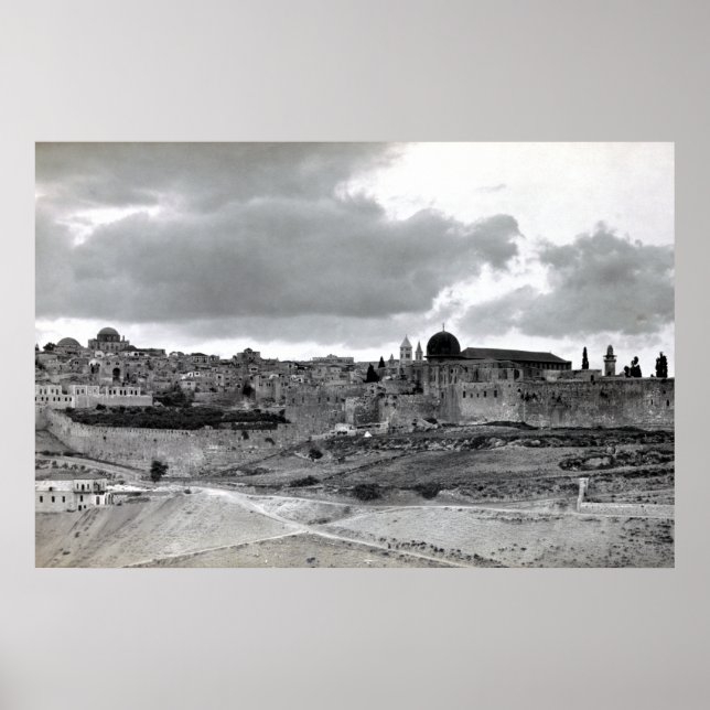 Jerusalem - Pre 1940 Poster (Front)
