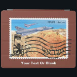 Jerusalem Reunification 50th Anniversary iPad Smart Cover<br><div class="desc">In may of 1967 Israel issued a set of three postage stamps featuring various aeroplanes for Yom Ha'Atzma'ut (Independence Day). In June of that year the Six Day War broke out which resulted in the reunification of Jerusalem. This is a re-imagining, updated for the times, of one of those stamps....</div>