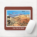 Jerusalem Reunification 50th Anniversary Mouse Pad<br><div class="desc">In may of 1967 Israel issued a set of three postage stamps featuring various aeroplanes for Yom Ha'Atzma'ut (Independence Day). In June of that year the Six Day War broke out which resulted in the reunification of Jerusalem. Customise by adding your own text. This is a re-imagining, updated for the...</div>