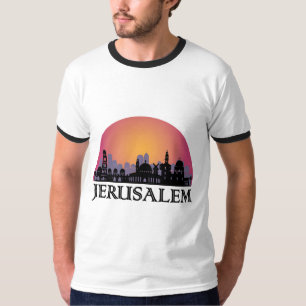 Jerusalem Skyline - Israel Travel T-Shirt