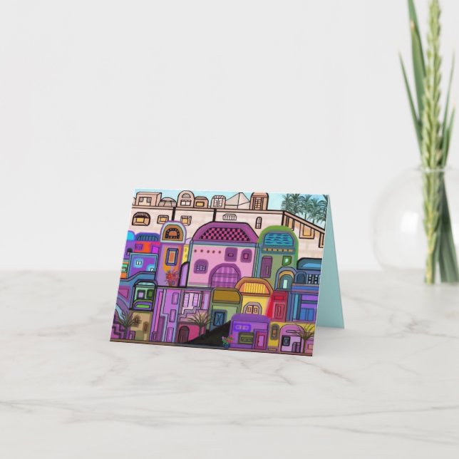 Jerusalem Tapestry Card (Front)