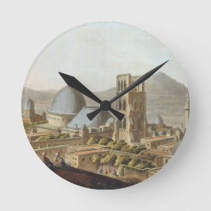 Jerusalem with the Church of the Holy Sepulchre, p Round Clock