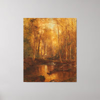 JERVIS McENTEE - Autumn in the Catskills - 1873 -