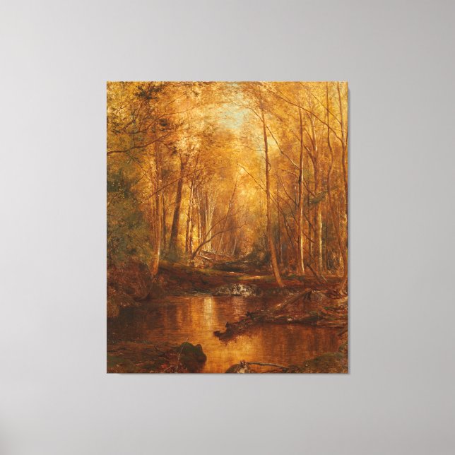 JERVIS McENTEE - Autumn in the Catskills - 1873 -  Canvas Print (Front)