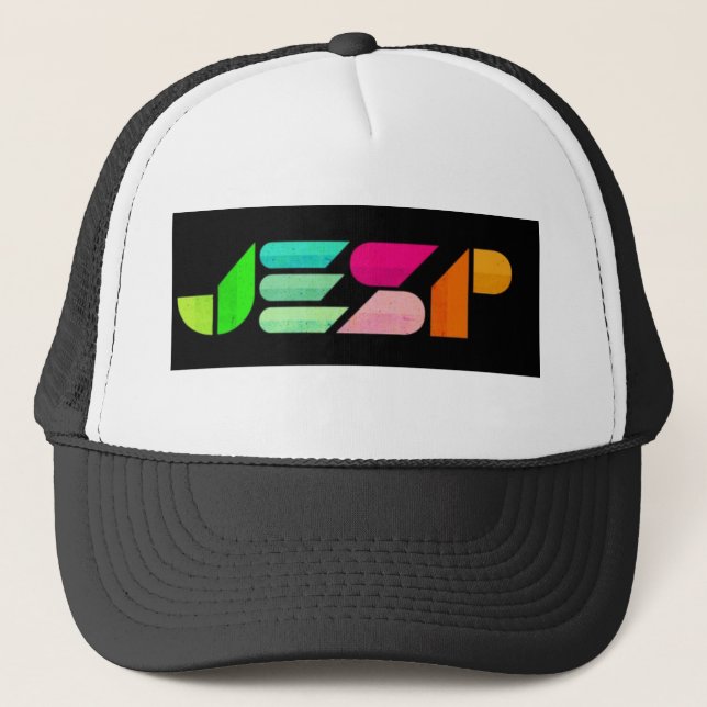 Jesp logo trucker hat (Front)