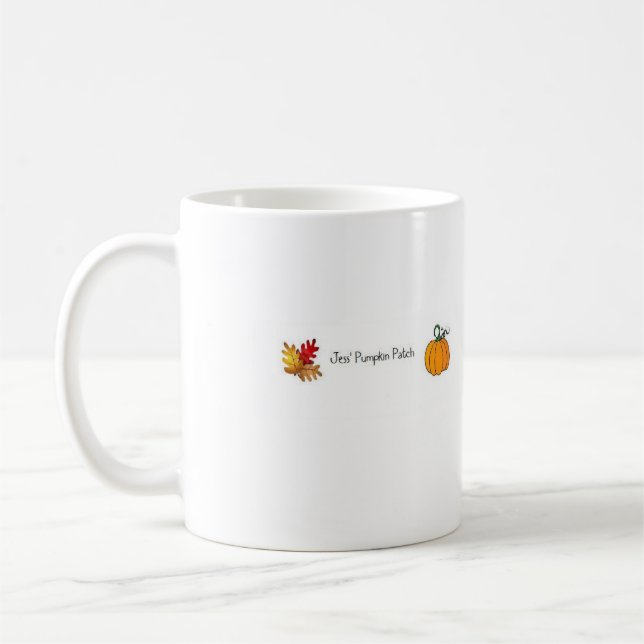 Jess' Pumpkin Patch Mug (Left)
