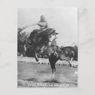 Jess Stahl on Glass Eye. Postcard