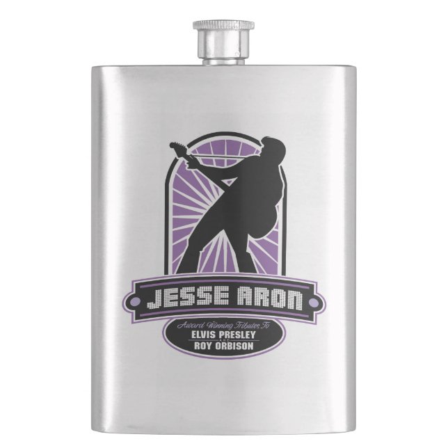 Jesse Aron Party Flask (Front)