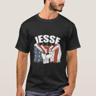 Jesse Birthday Patriotic First Name Personalised U T-Shirt
