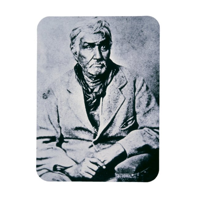 Jesse Chisholm (b/w photo) Magnet (Vertical)