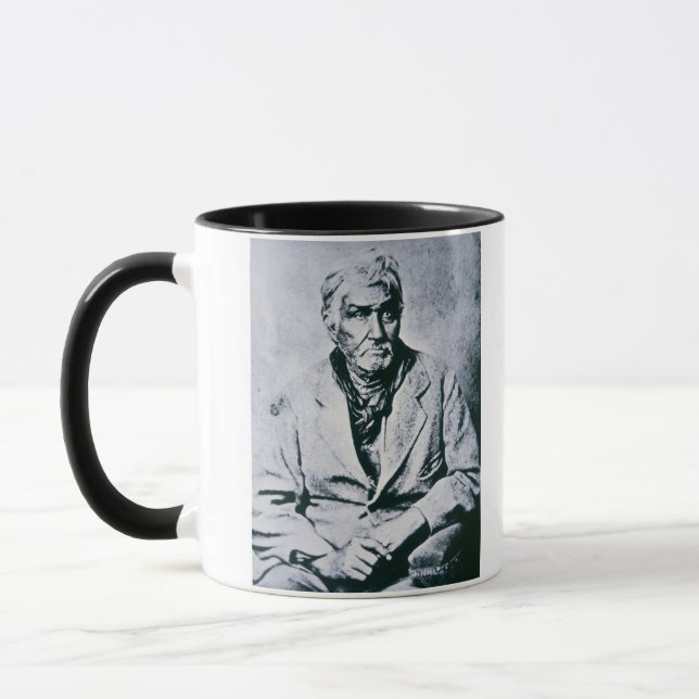 Jesse Chisholm (b/w photo) Mug (Left)