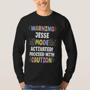 JESSE Personalised Name Funny Cute Custom JESSE Na T-Shirt