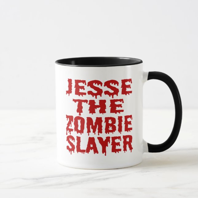 Jesse The Zombie Slayer Mug (Right)