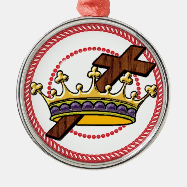 Jesse Tree Crown Ornament #1 (Front)